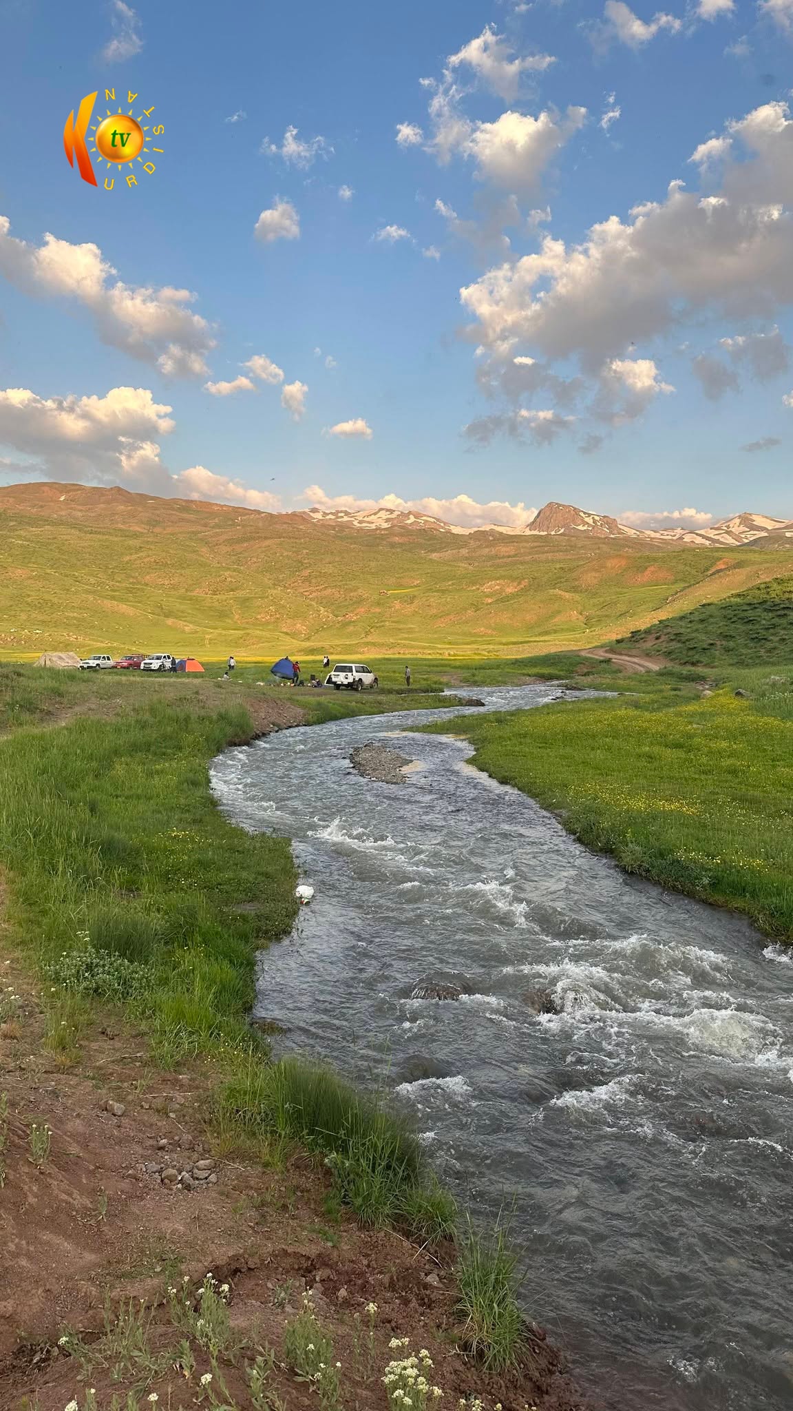 دیمەنی مێرگەمیر لە بناری چیای بەربزین لە دەڤەری سۆران