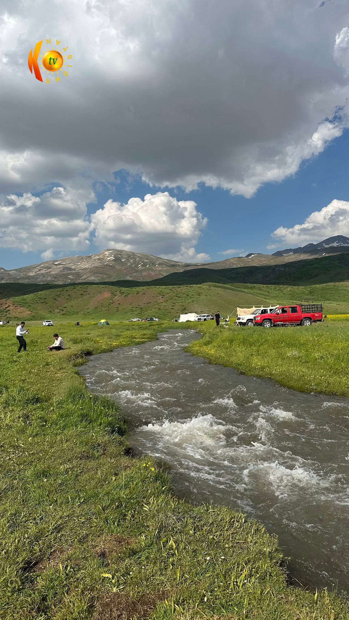 دیمەنی مێرگەمیر لە بناری چیای بەربزین لە دەڤەری سۆران