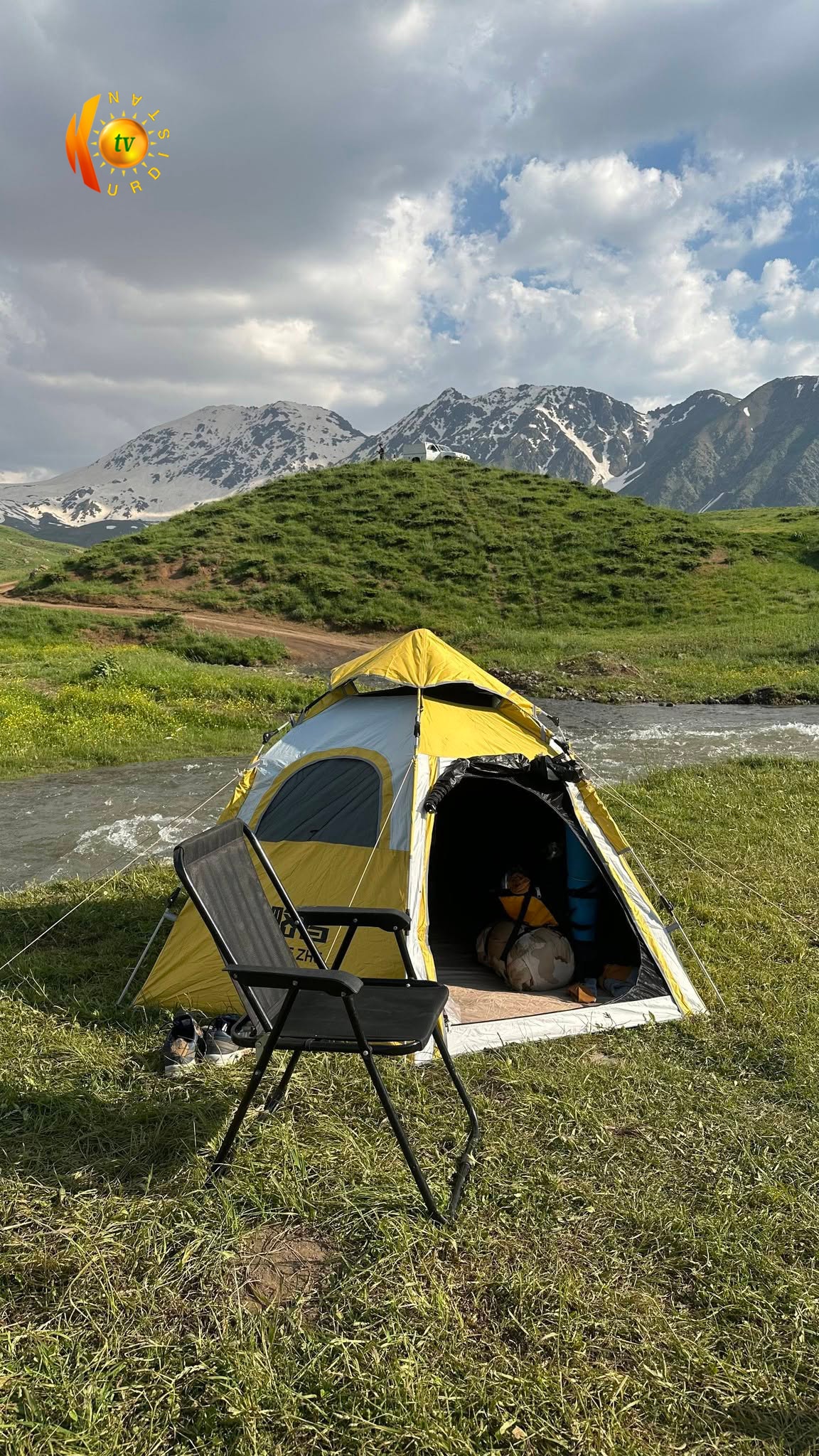 دیمەنی مێرگەمیر لە بناری چیای بەربزین لە دەڤەری سۆران