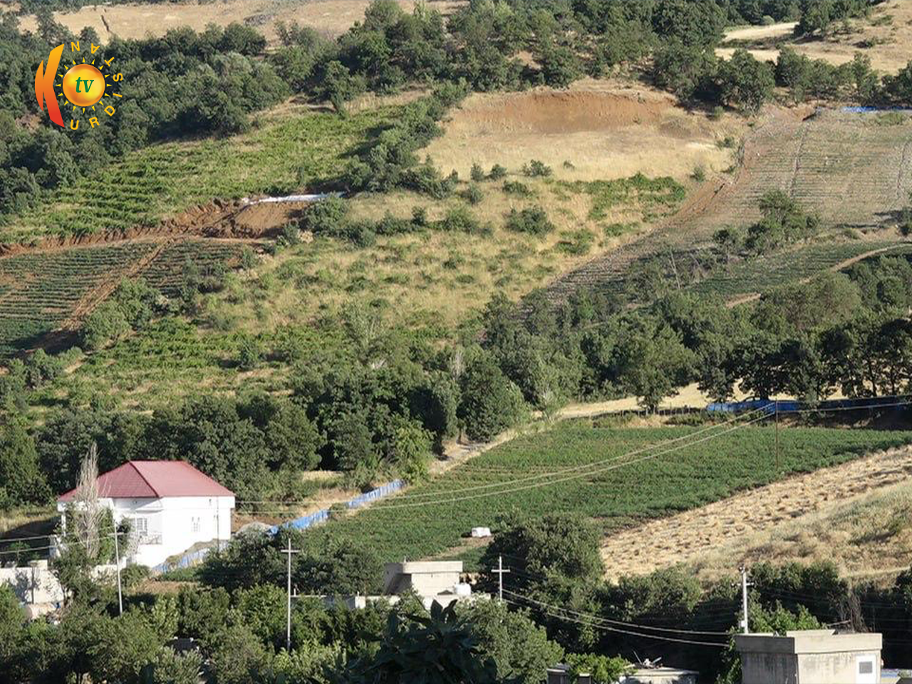 چەند دیمەنێکی سروشتی گوندی کەژەک لە سنوری قەزای سیدەکان
