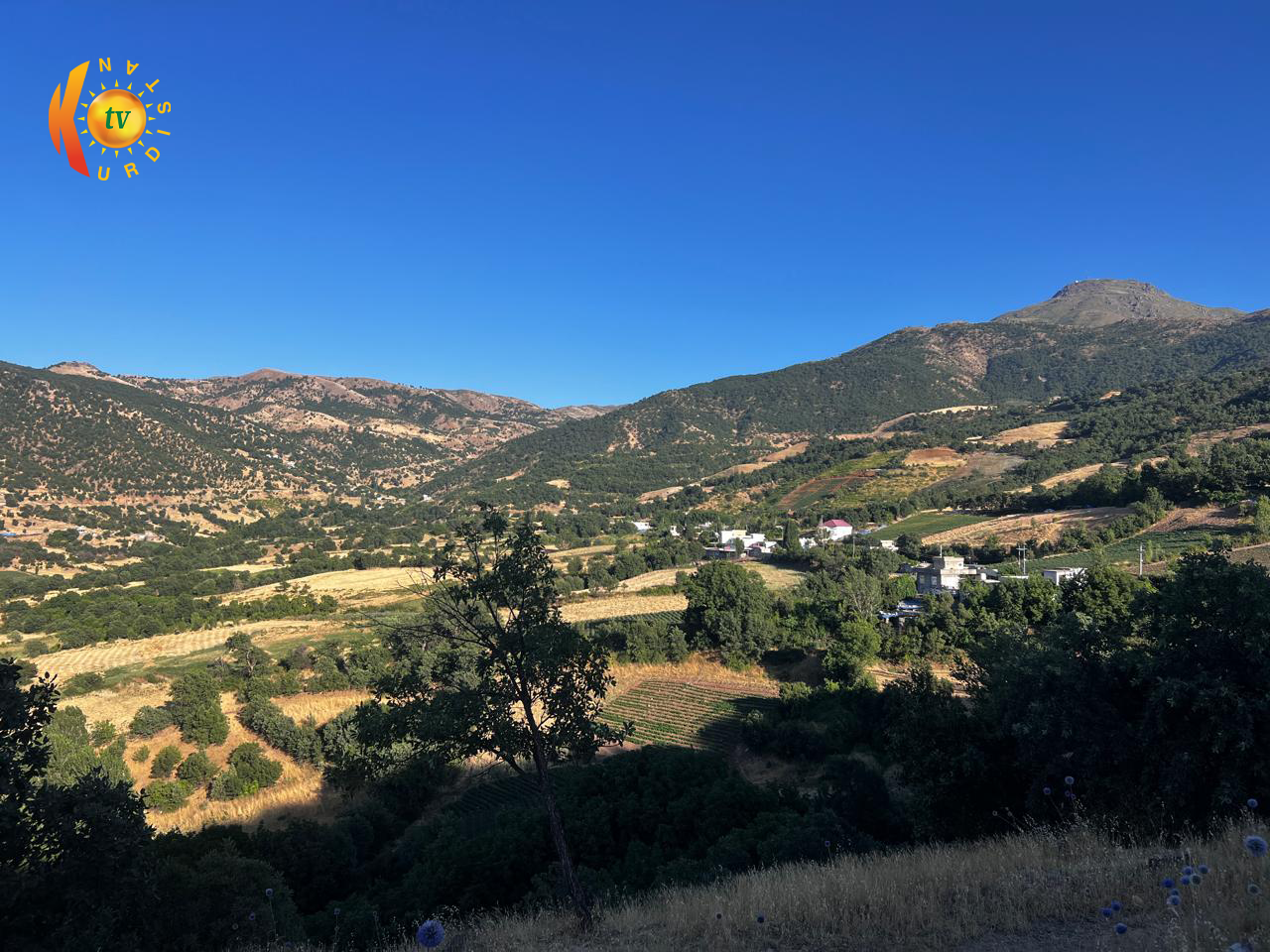 چەند دیمەنێکی سروشتی گوندی کەژەک لە سنوری قەزای سیدەکان