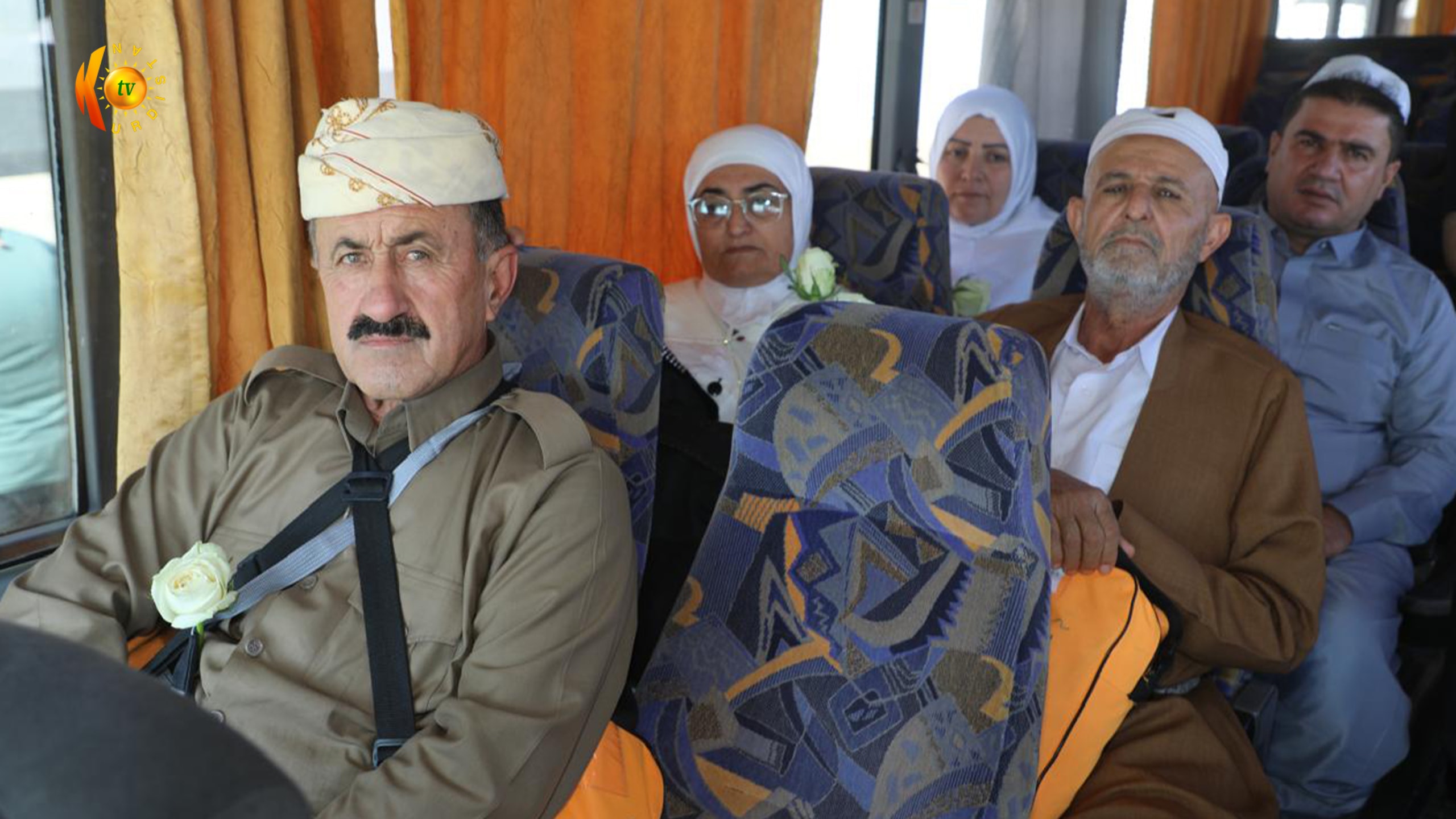 یەکەمین کاروانی حاجیان گەیشتنەوە هەرێمی کوردستان