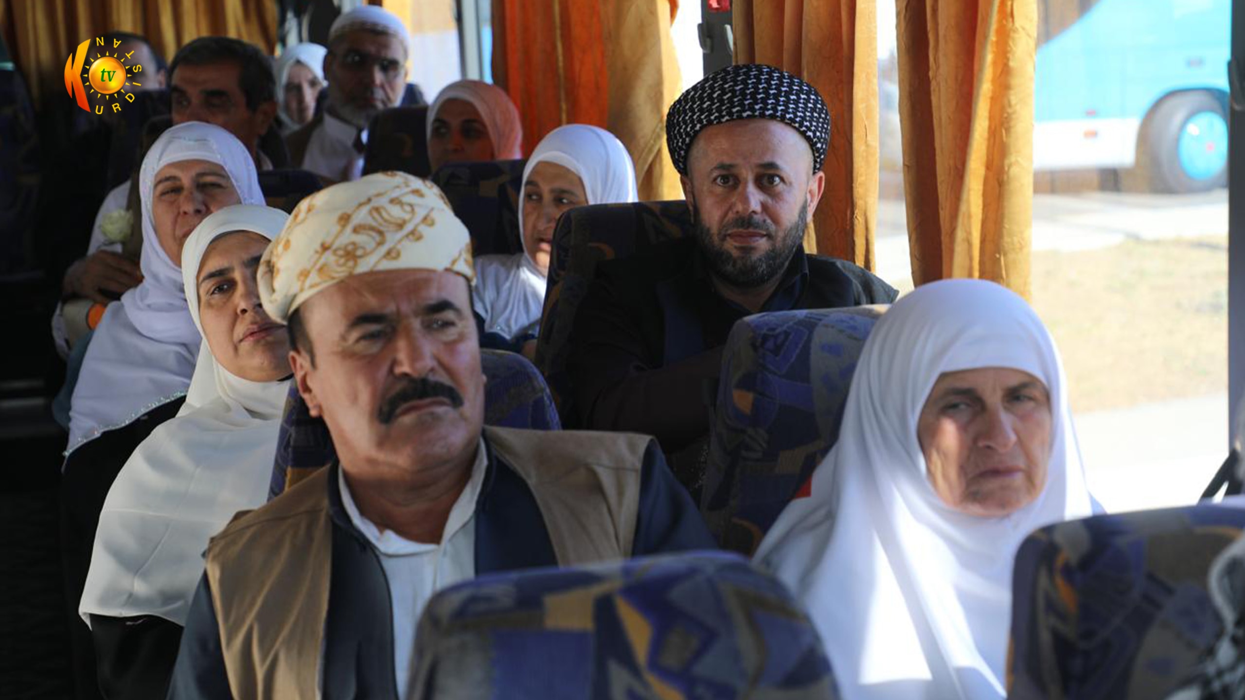 یەکەمین کاروانی حاجیان گەیشتنەوە هەرێمی کوردستان