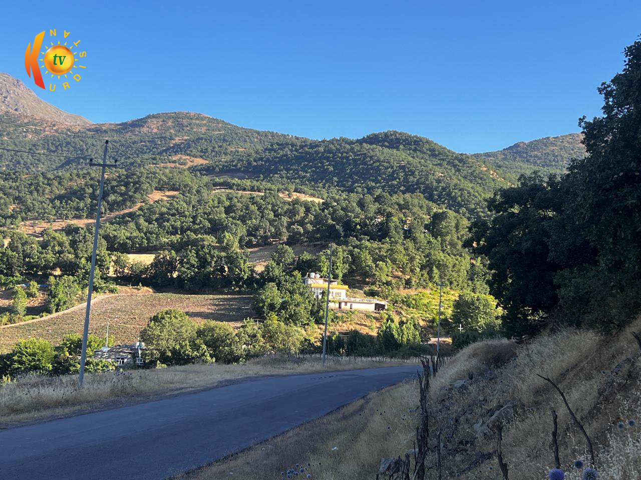 چەند دیمەنێکی سروشتی گوندی کەژەک لە سنوری قەزای سیدەکان