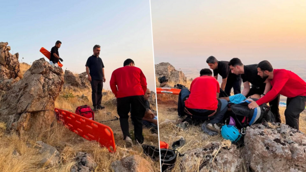 لە ئەحمەدئاوا بەهۆی کەوتنی پەڕەشووتێکەوە 2 کەس بە سەختی بریندار بوون
