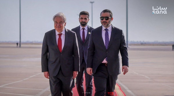 گۆتێرێس گەیشتە سووریا