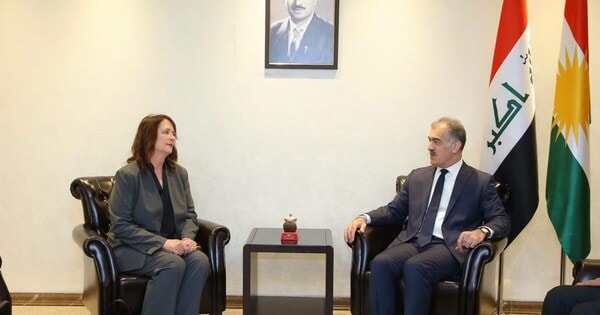 سەفین دزەیی و نادینا مەیانزا دۆخی پێکەوەژیان و ناوچەکەیان تاوتوێ کرد