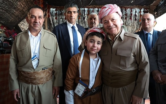 سەرۆک بارزانی بەشداری لە چوارەمین فێستیڤاڵی شەل و شەپک لە زاخۆ كرد