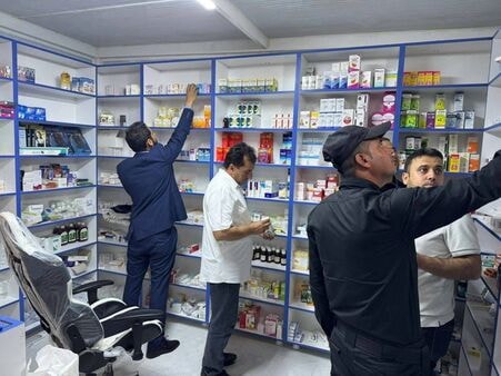 لە بەردەڕەش دەست بەسەر زیاتر لە 3 هەزار دەرمانی نایاساییدا گیرا