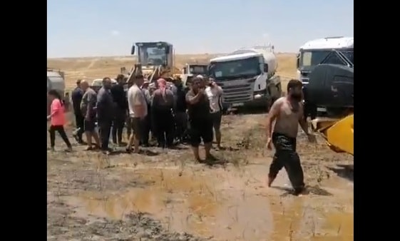 بە ڤیدیۆ.. گرژی و ئاڵۆزی لەنێوان كریستیانەكانی تلسقۆف و هێزەكانی حەشدی شەعبی دروستبوو