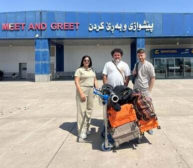 گرووپی شانۆی هەوار بۆ نوێنەرایەتیکردنی کوردستان بەرەو عومان بەڕێکەوت