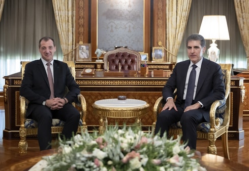 سەرۆکی هەرێمی کوردستان ستايشى ڕۆڵى کونسوڵی گشتیی فەرەنسا دەکات