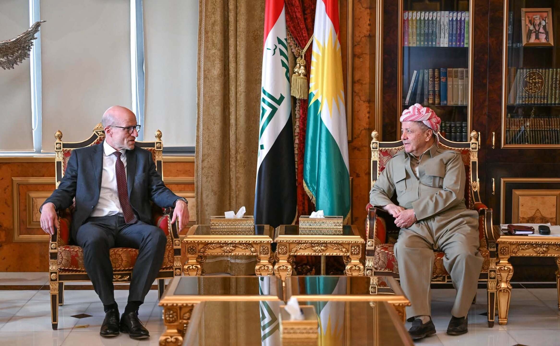 Präsident Barzani empfängt deutschen Generalkonsul