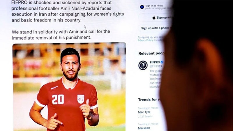 Îran cezayê darvekirinê da lîstokvanekî xwe