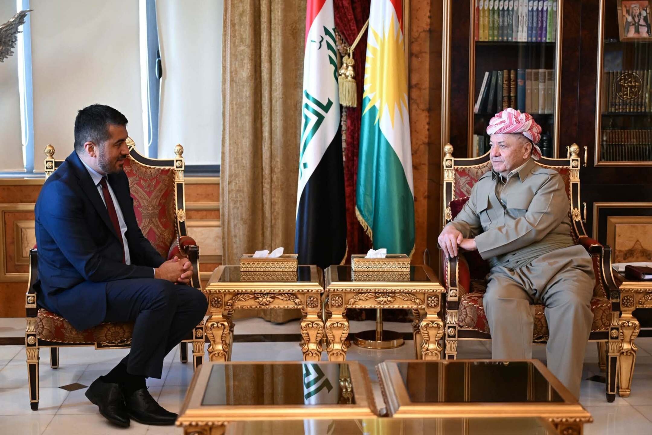 دیدار پرزیدنت بارزانی با یکی از نمایندگان پارلمان آلمان