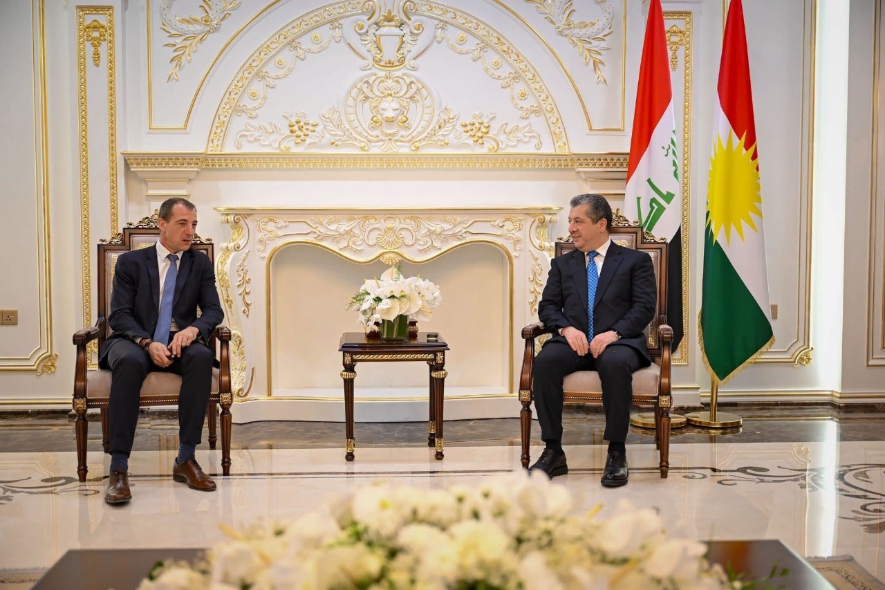 دیدار نخستوزیر اقلیم کردستان با سرکنسول فرانسه