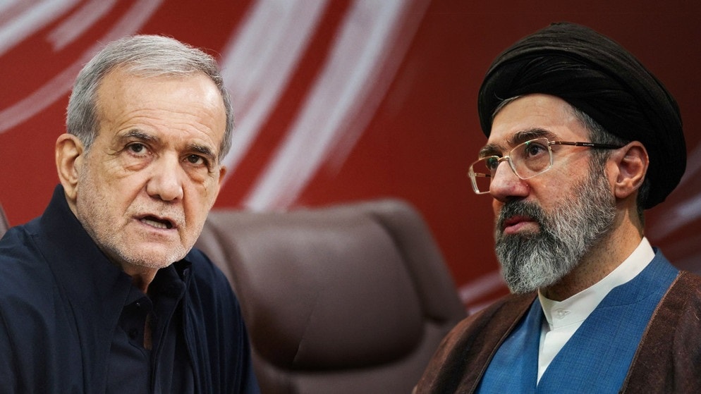 موجتەبا خامنەیی و مەسعوود پزیشکیان كۆبوونەوەیەكی حەوت كاتژمێرییان ئەنجامداوە