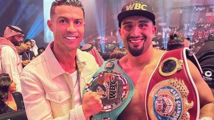 Ronaldo pîrozbayî li Boksorê Kurd dike