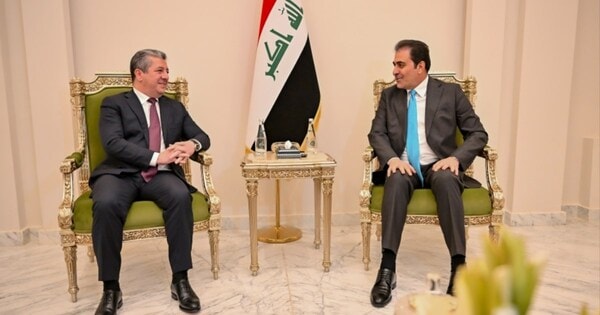 مەسرور بارزانی و موحسین مەندەلاوی کۆبوونەوە