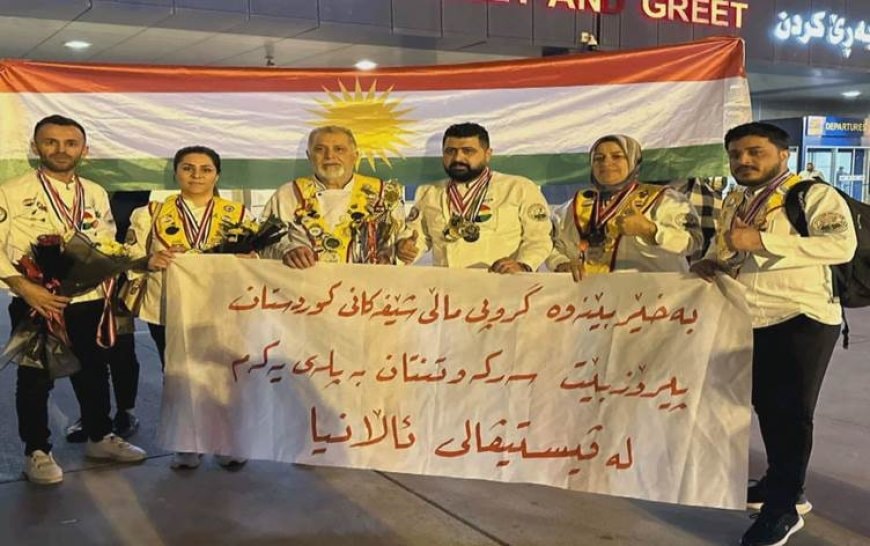 Şanda Şefên Kurd rixmî astengiyan yekem bû