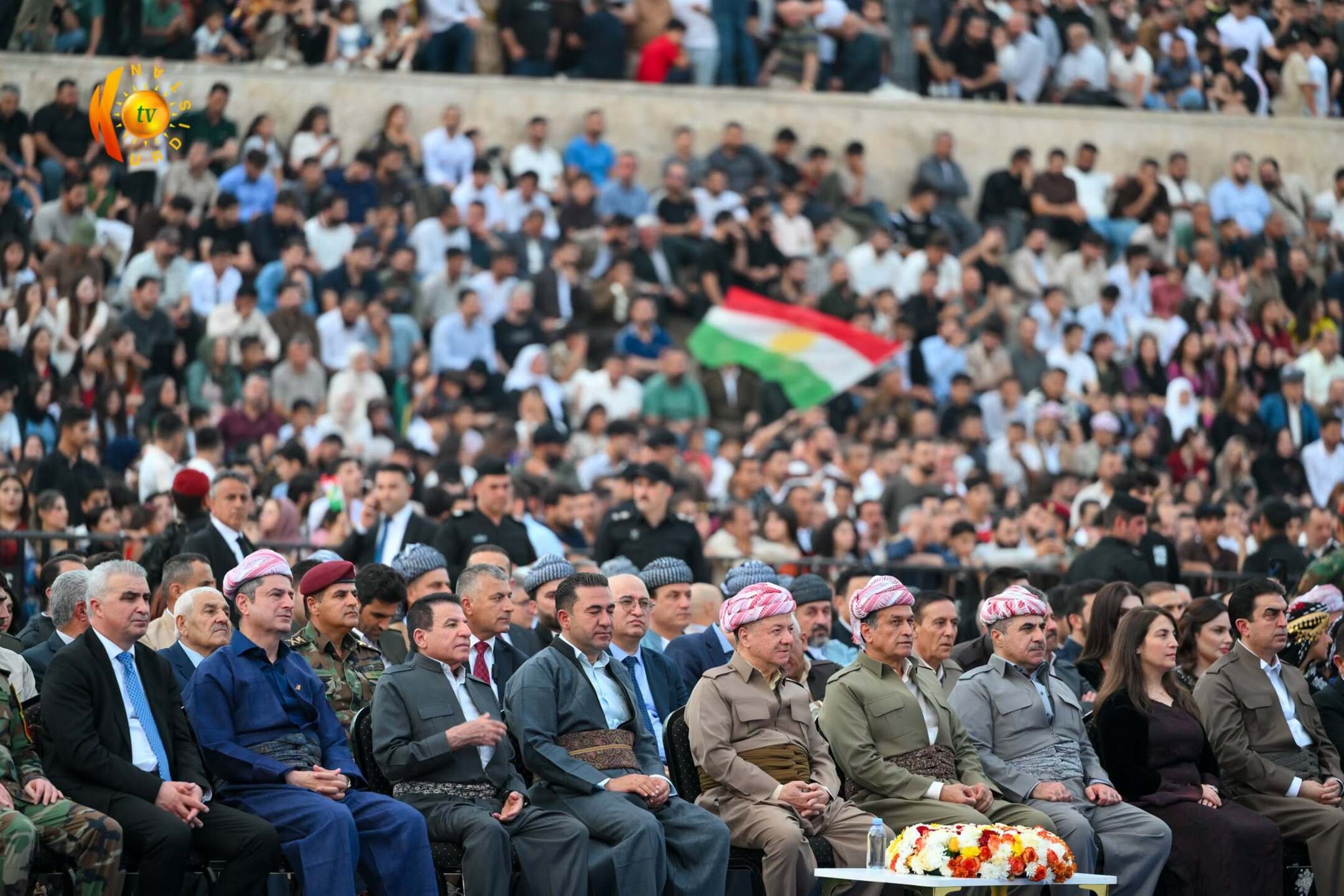 پرزیدنت بارزانی در چهارمین جشنواره «شل و شپک» در زاخو شرکت کرد