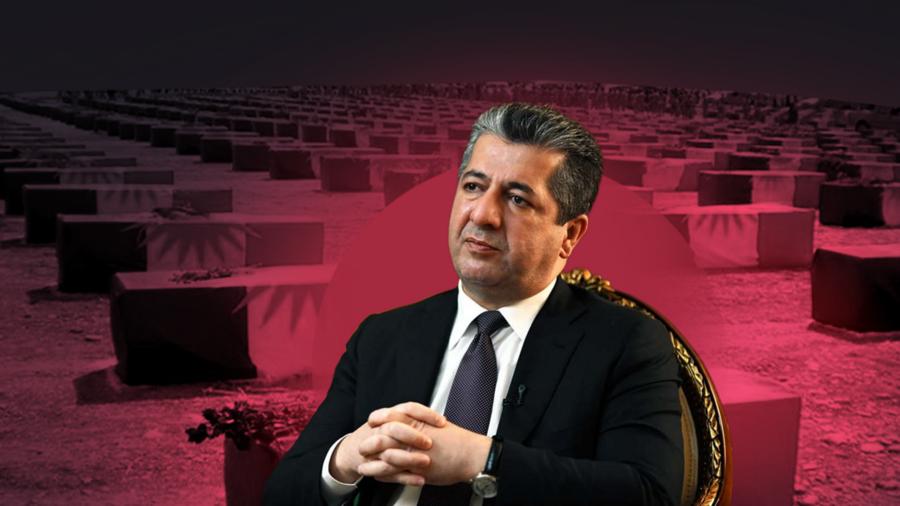 مسرور بارزانی پیامی را در سالگرد انفال بادینان منتشر کرد