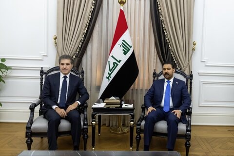 نێچیرڤان بارزانی و عەلی زەیدی لە بەغدا کۆبوونەوە