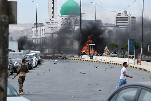 لە دیمەشق ئۆتۆمبێلێكی بۆمبڕێژكراو تەقییەوە و قوربانی لێ كەوتەوە