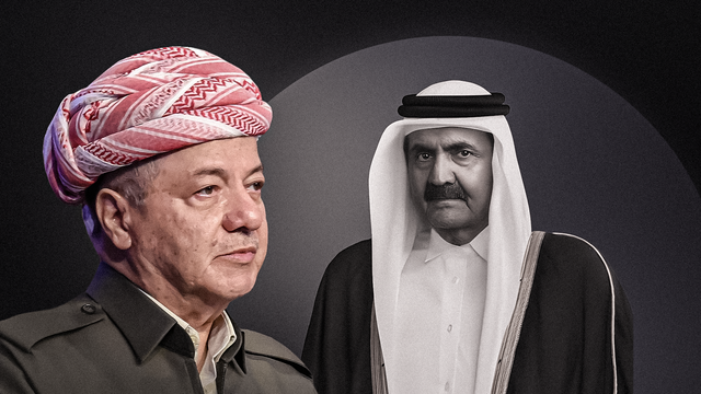 پرزیدنت بارزانی درگذشت پدر امیر قطر را به وی تسلیت گفت