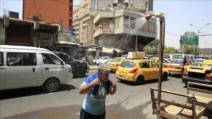 دمای هوا در عراق به ۴۷ درجه سانتیگراد میرسد