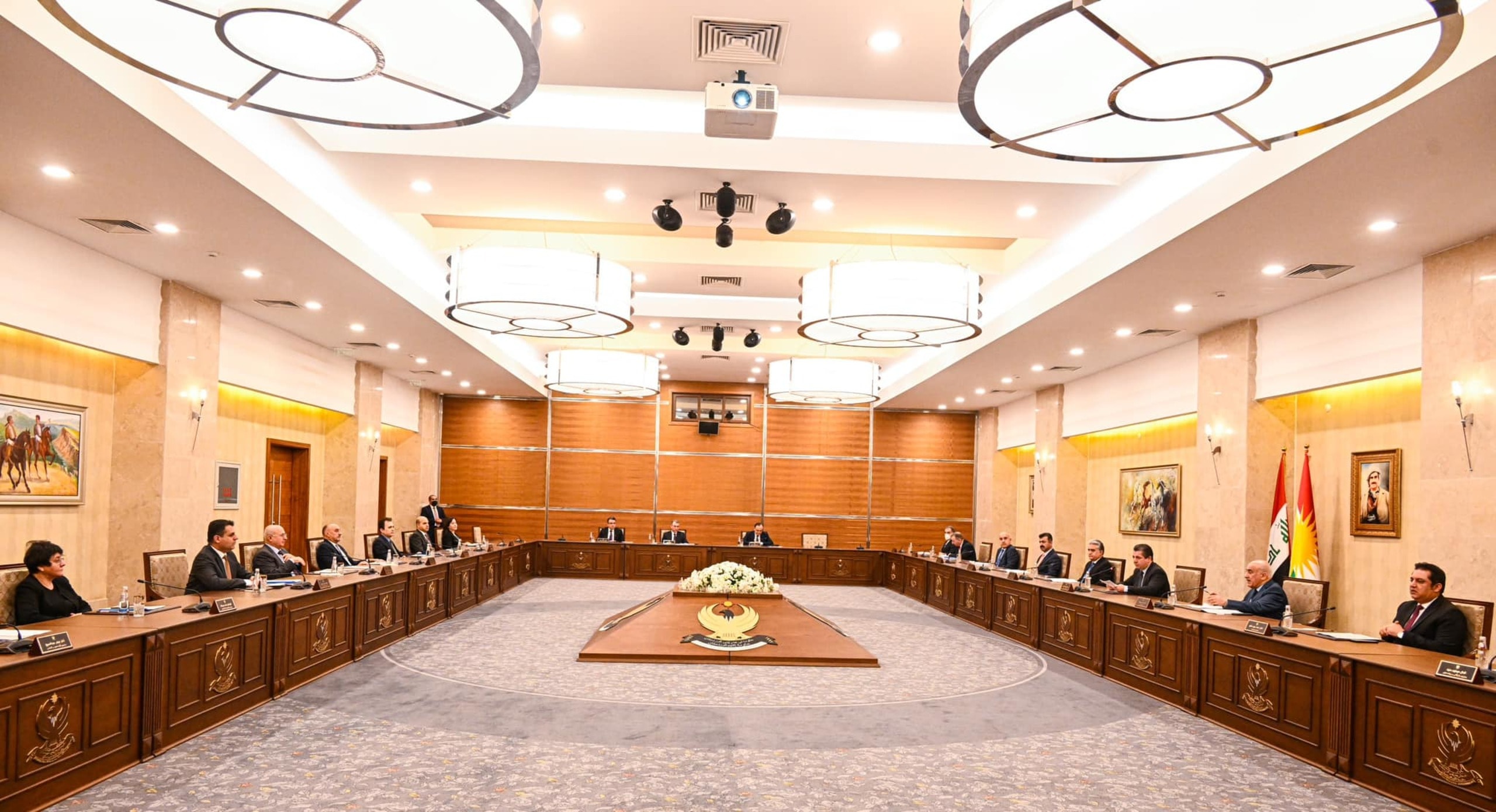 هیأت وزیران اقلیم کوردستان تشکیل جلسه میدهد
