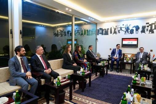 فەرهاد ئەتروشی لەگەڵ سەرۆكی فراكسیۆنی "تصمیم" دواین پێشهاتە سیاسییەکانی تاوتوێ کرد