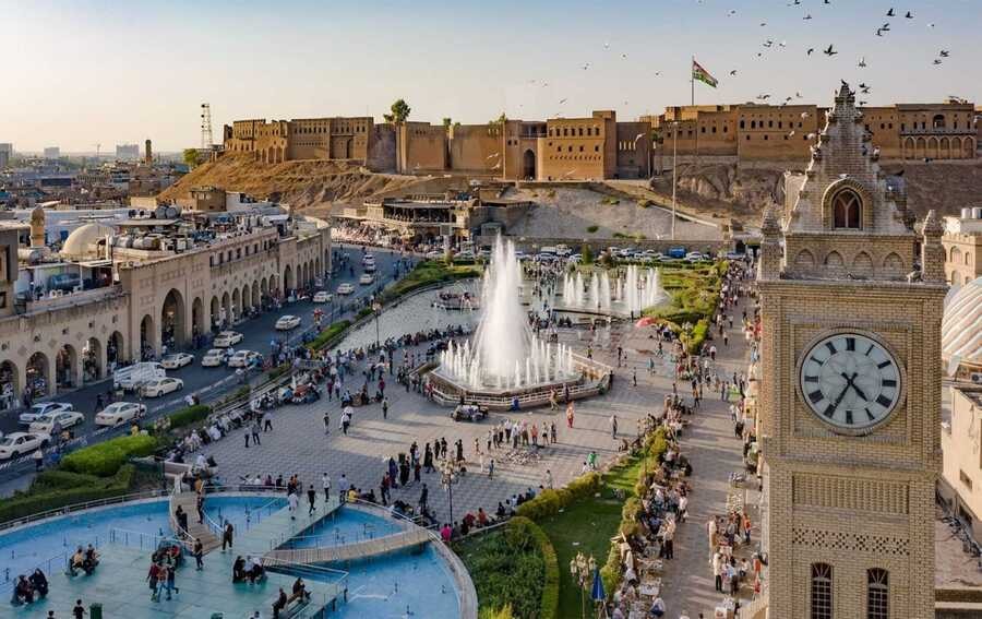 به دلیل جشن سالروز میلاد پیامبر، خیابانهای مرکز شهر اريبل مسدود میشوند