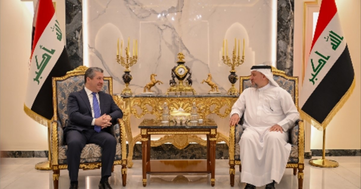 دیدار نخستوزیر اقليم كردستان با خمیس الخنجر