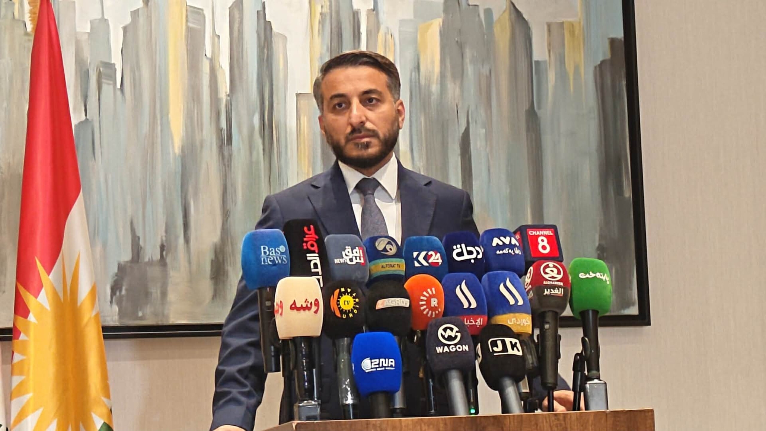 استاندار نجف: به اربیل آمدهایم تا از تجربه پیشرفت و آبادانی این استان بهرهمند شویم
