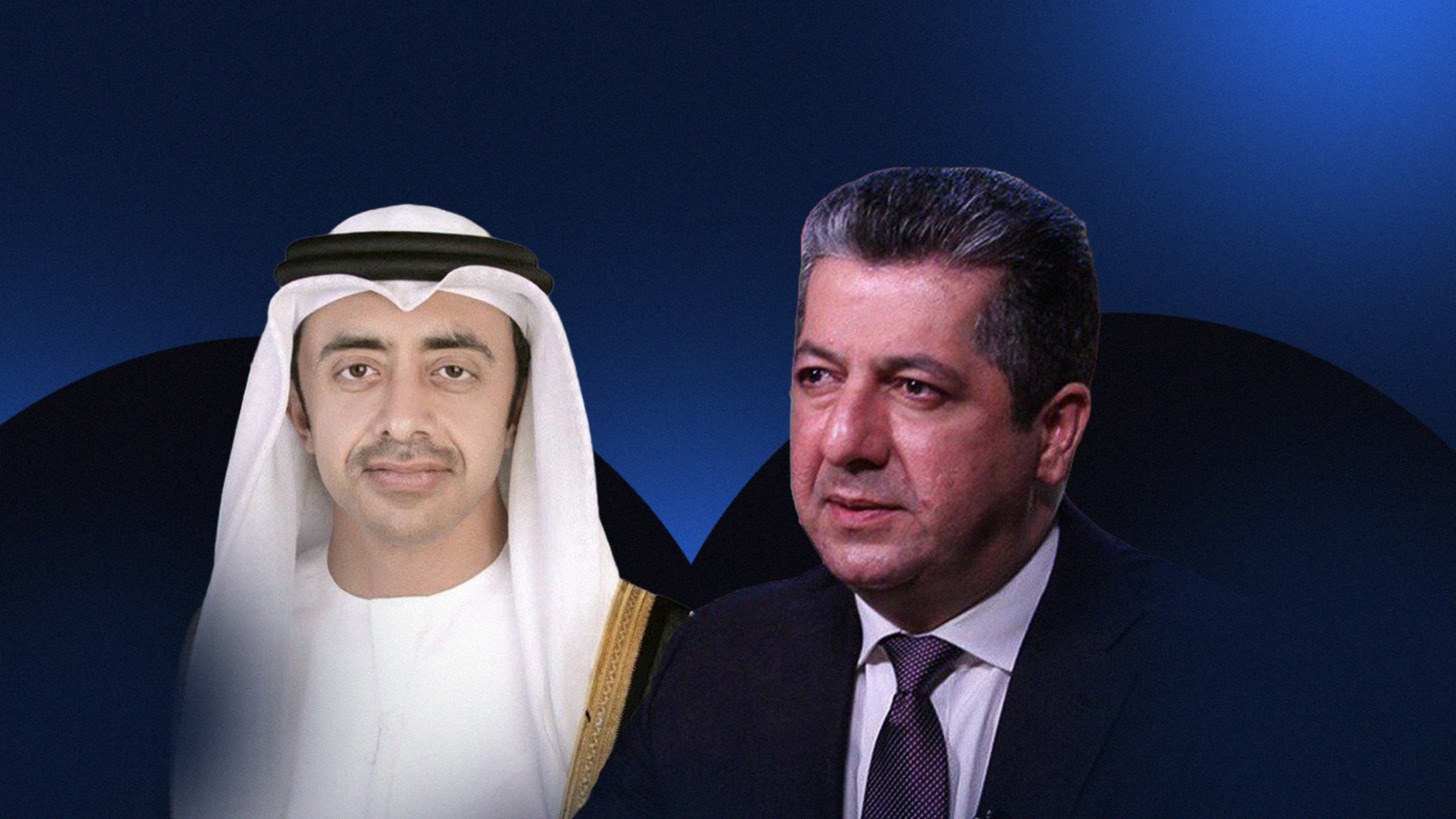 وەزیری دەرەوەی دەوڵەتی ئیمارات سەرەخۆشی لە مەسرور بارزانی دەکات