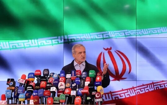 مهسعوود پزیشكیان: گوشارهكان بۆ سهر ئێران گهیشتووهته ئاستێكی مهترسیدار