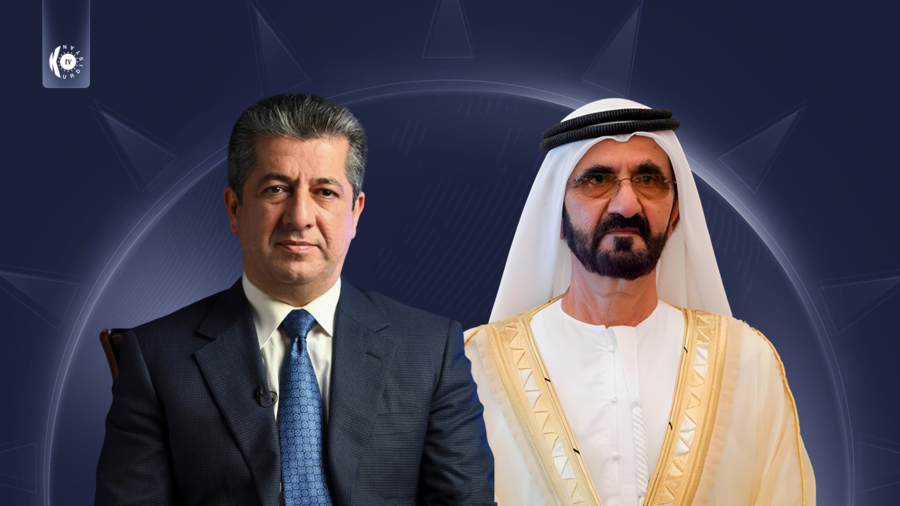 محمد بن راشد آل مکتوم به مسرور بارزانی تسلیت گفت