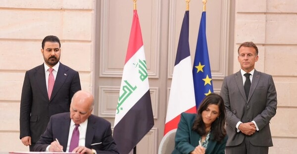 عێراق و فەرەنسا شەش یاداشتی لێکتێگەیشتنیان واژۆ کرد