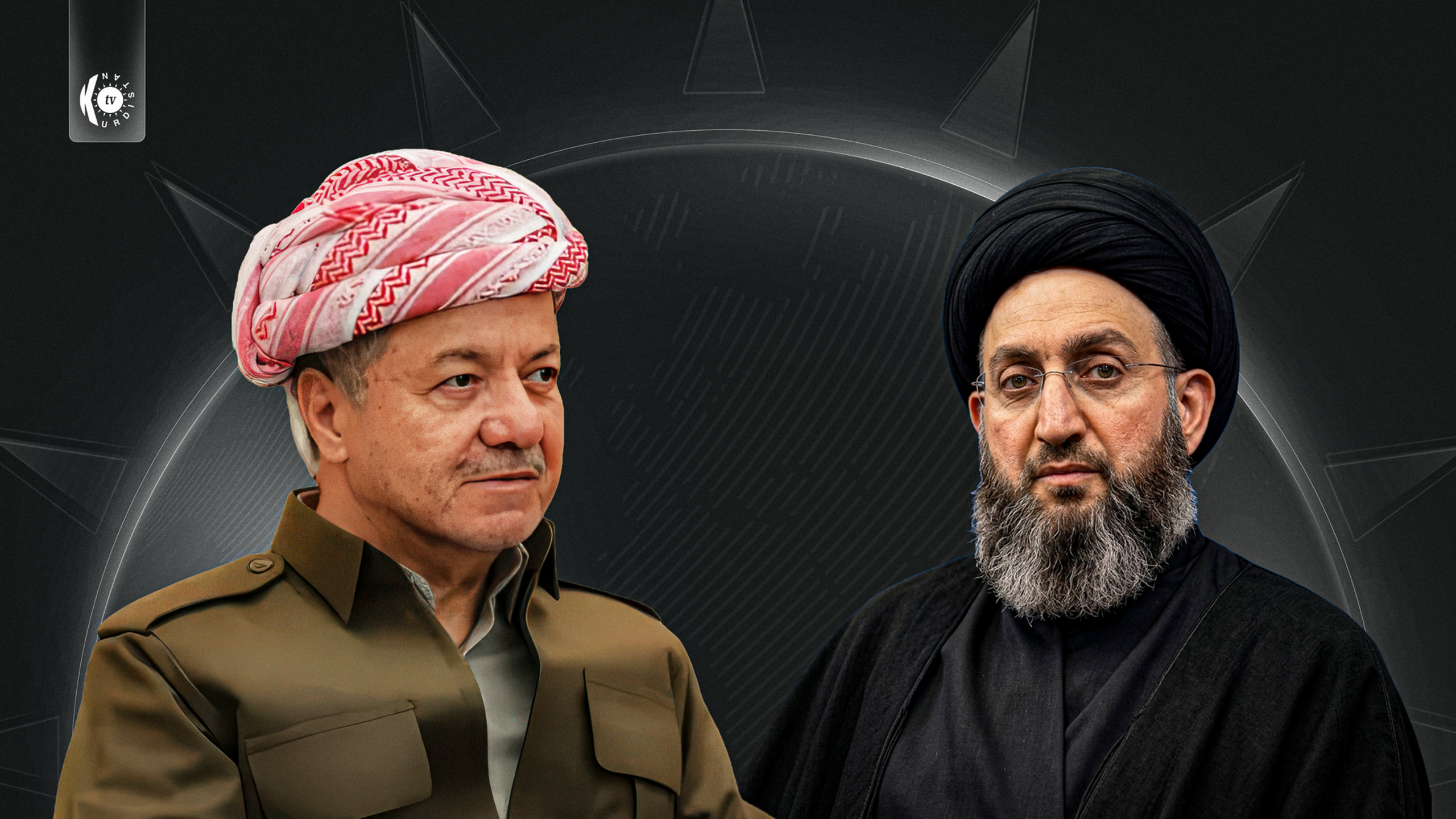 عەمار حەکیم سەرەخۆشی لە سەرۆک بارزانی دەکات