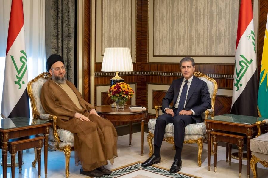 رئیس اقلیم کردستان و رئیس جریان حکمت دیدار کردند