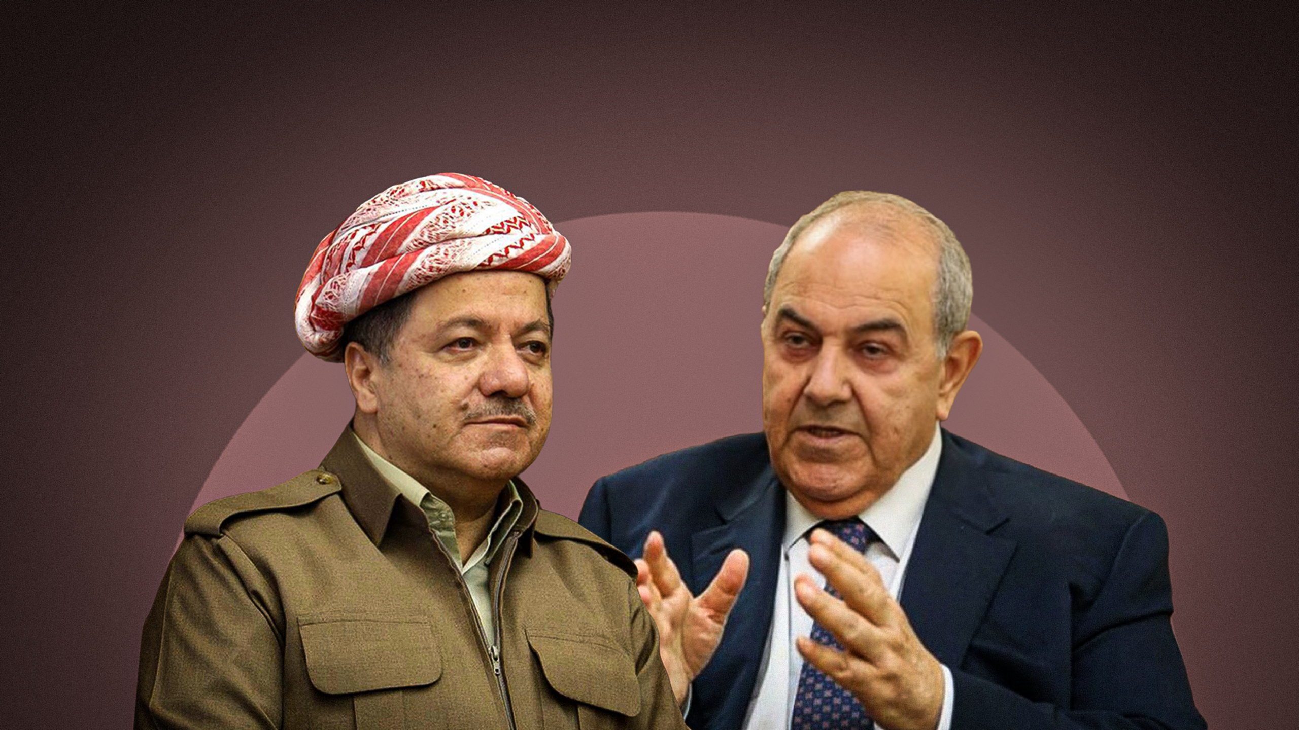 ئهیاد عهلاوی پرسهنامهیهك ئاڕاستهی سهرۆك بارزانی دهكات