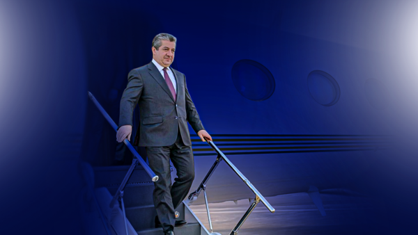 مەسرور بارزانی سەرۆكی حكوومەت گەیشتە ئیمارات