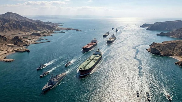 ئێران و عومان لەسەر نەخشەی نوێی هاتوچۆ لە گەرووی هورمز ڕێککەوتن