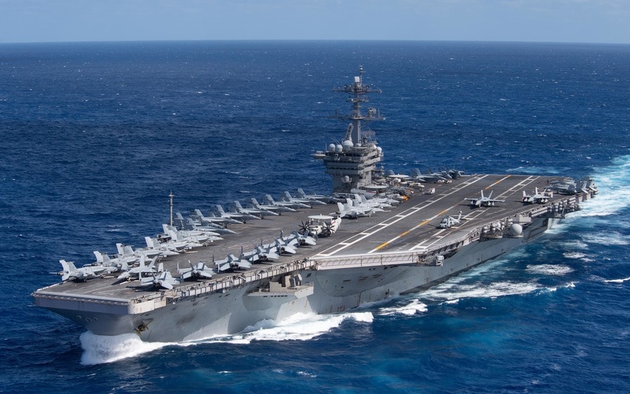 Strengthening the U.S. military presence in the Middle East with the deployment of the aircraft carrier “Theodore Roosevelt” and 10 thousand troops