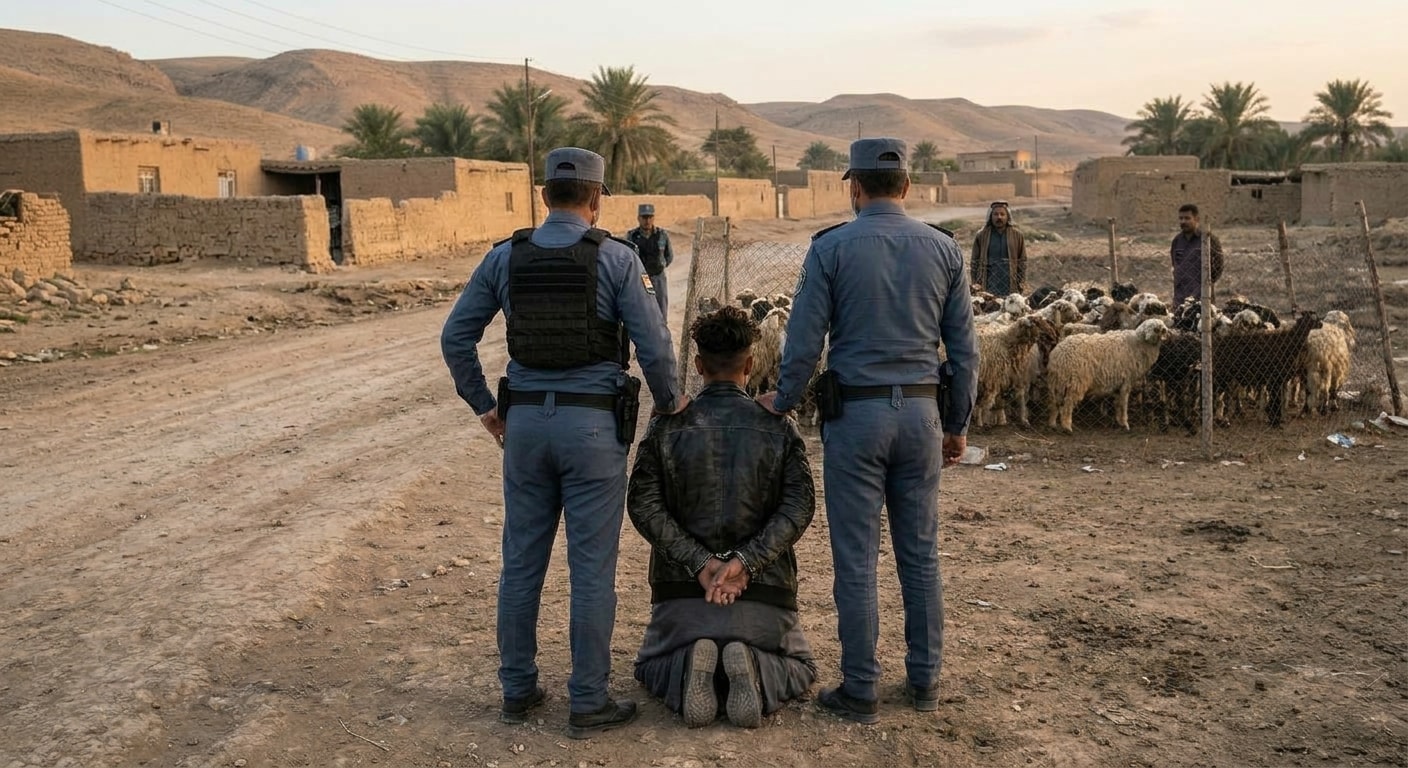 در دیاله، متهم سرقت ۶۳ رأس گوسفند دستگیر شد
