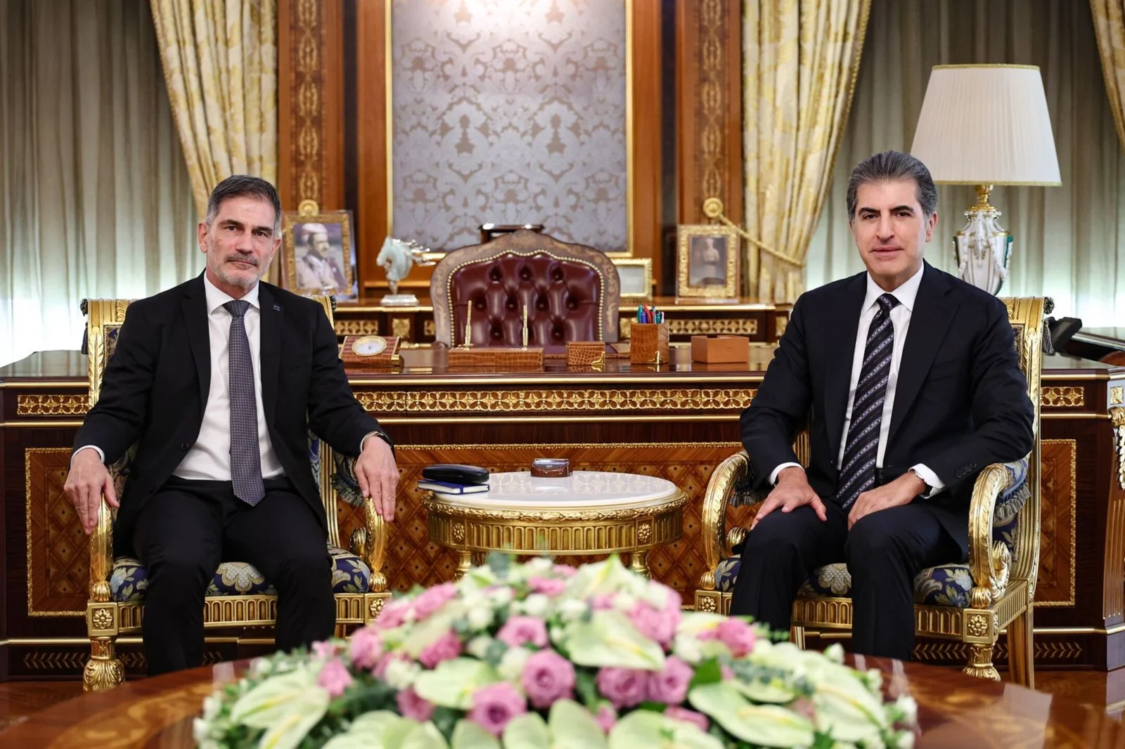 رئیس اقلیم کردستان از اتحادیه اروپا تشکر میکند
