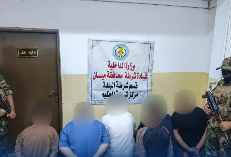 میسان.. بەهۆی شەڕکردن لە نەخۆشخانەی زەهراوی پۆلیس 6 تۆمەتباری دەستگیر کرد